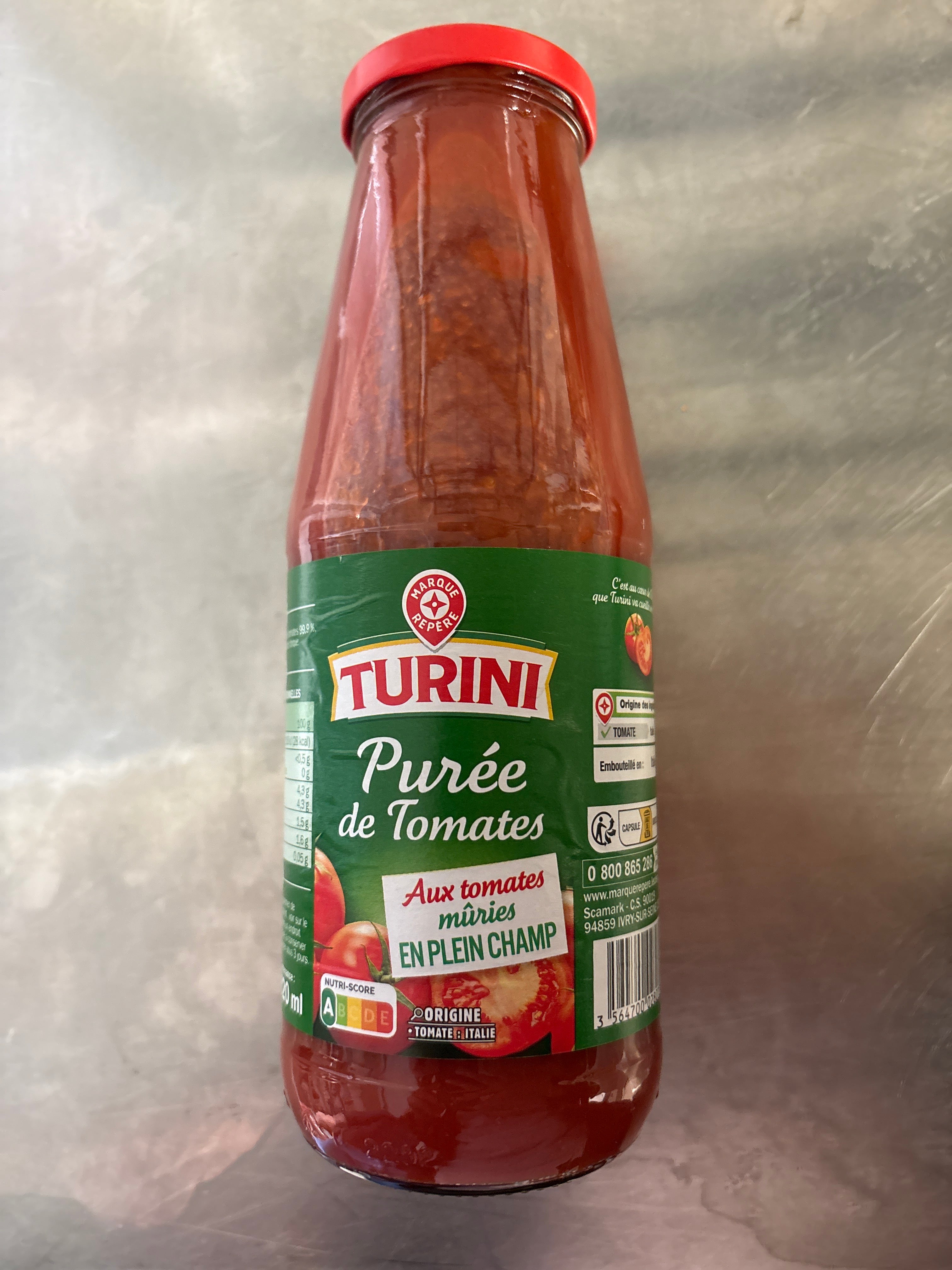 Purée de tomates turini 680g