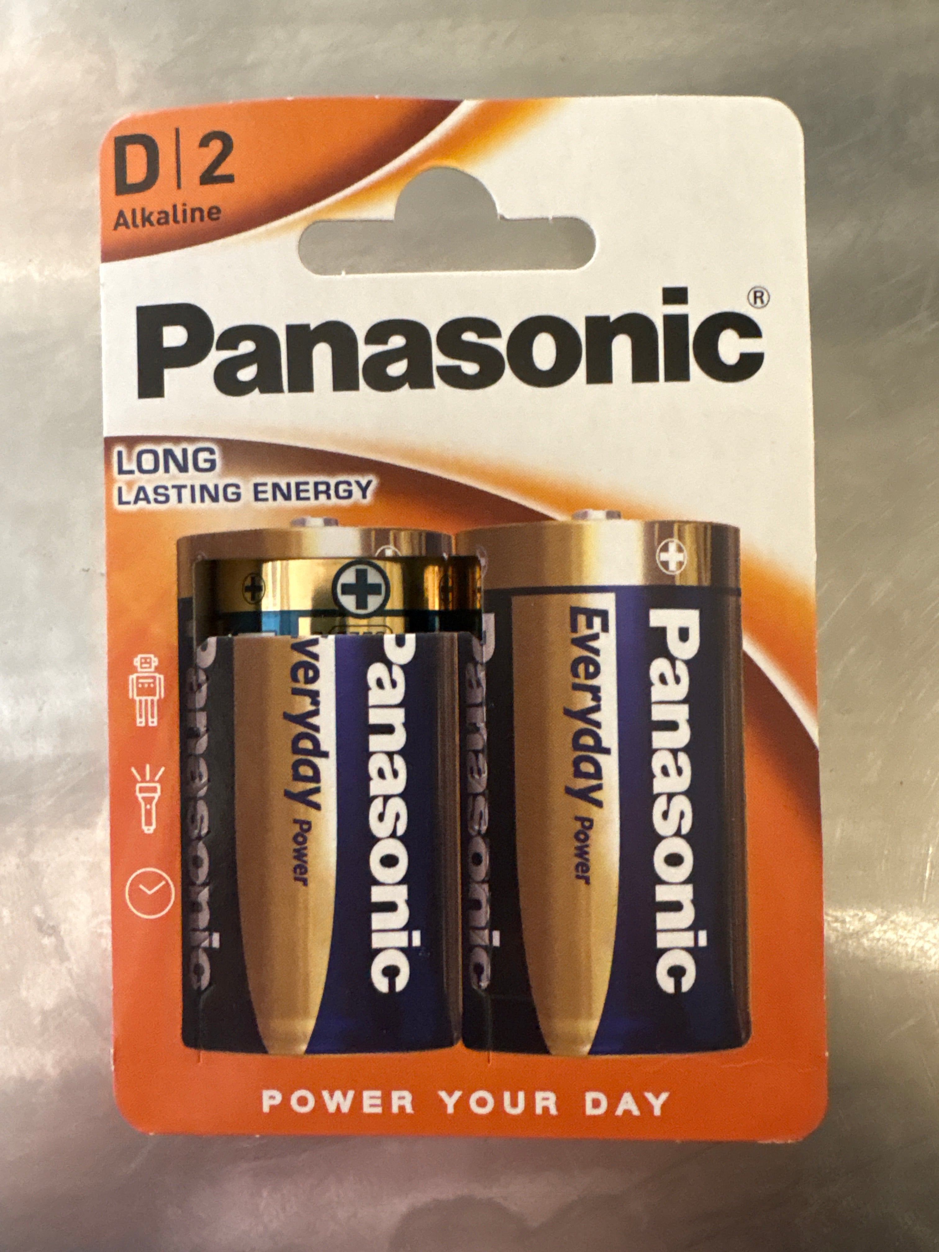 Piles Panasonic D2