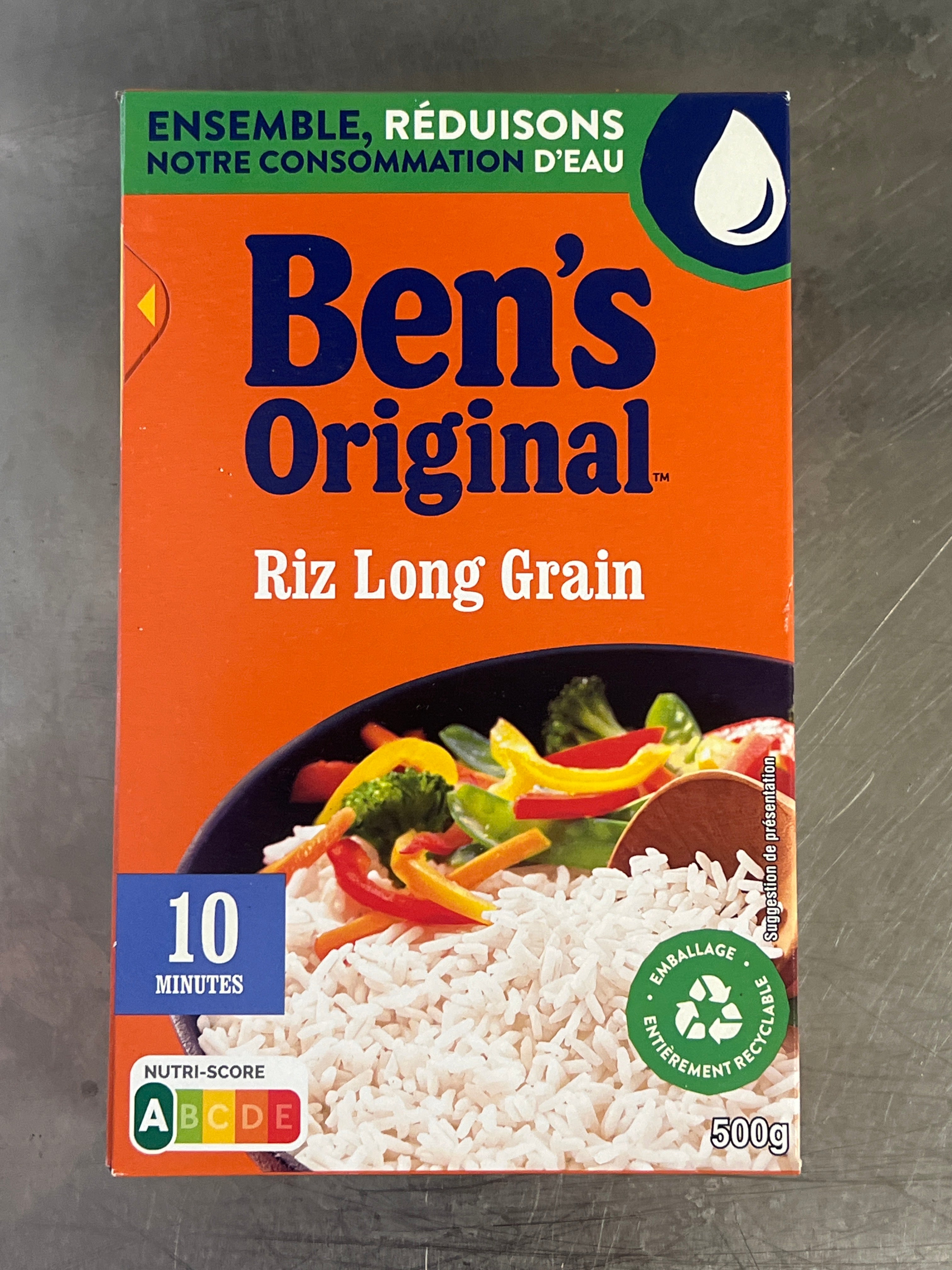 Riz, long grain 500g