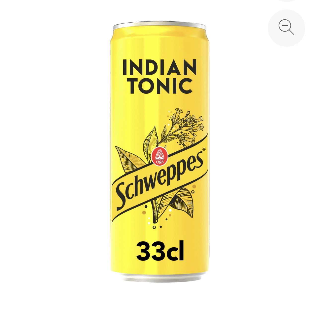 Schweppes indian tonic 33cl