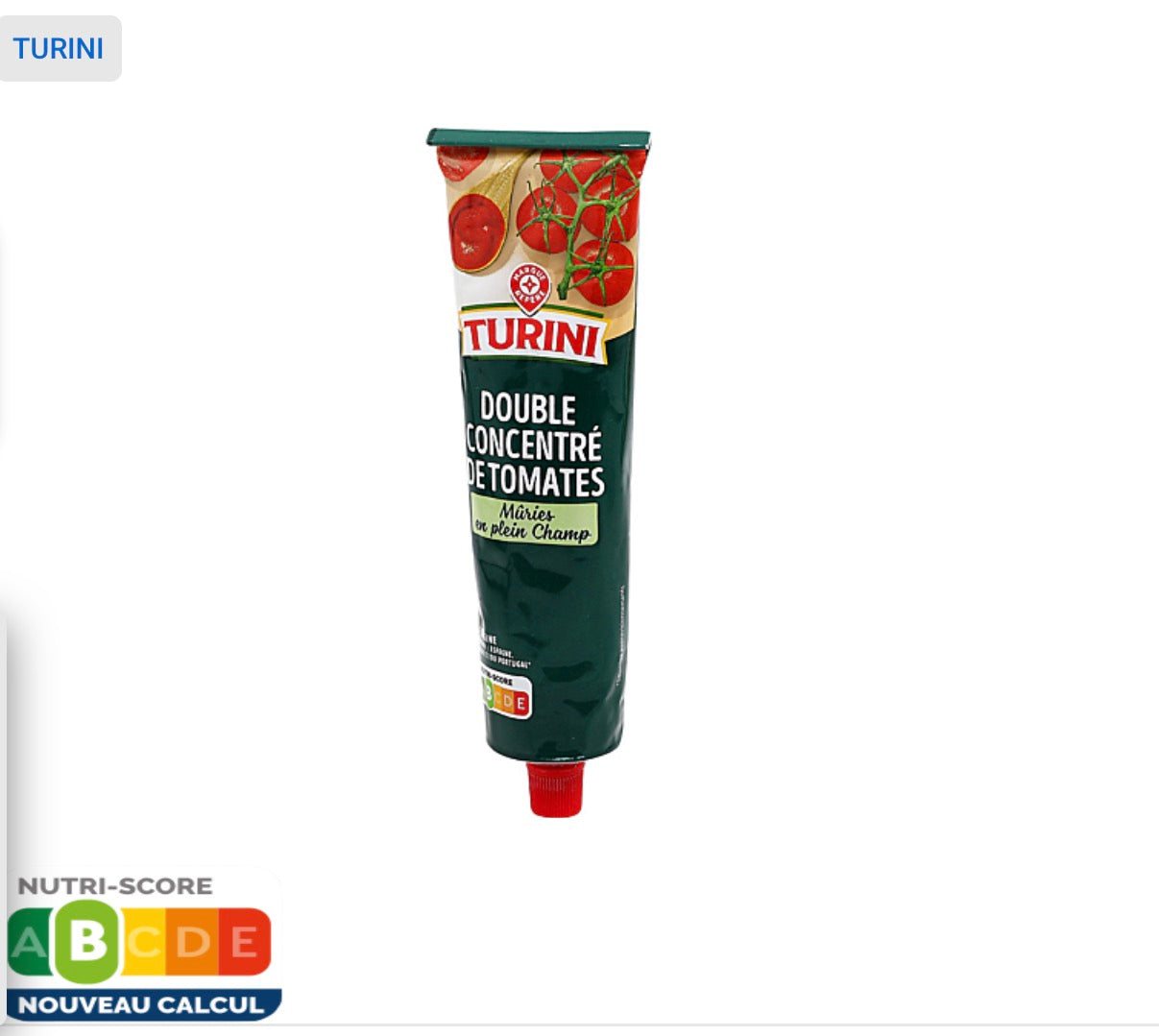 Double concentré de tomate, 200 g