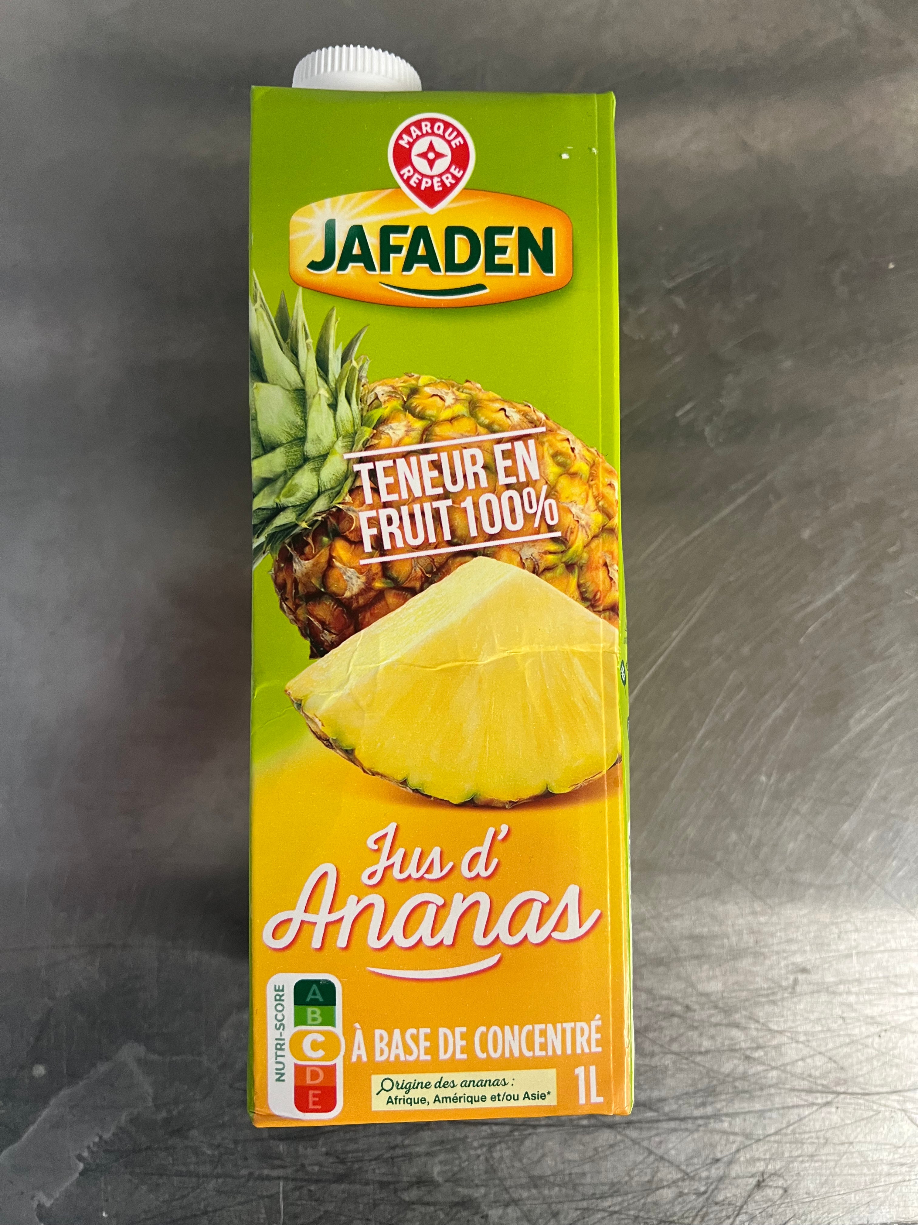Jus d ananas
