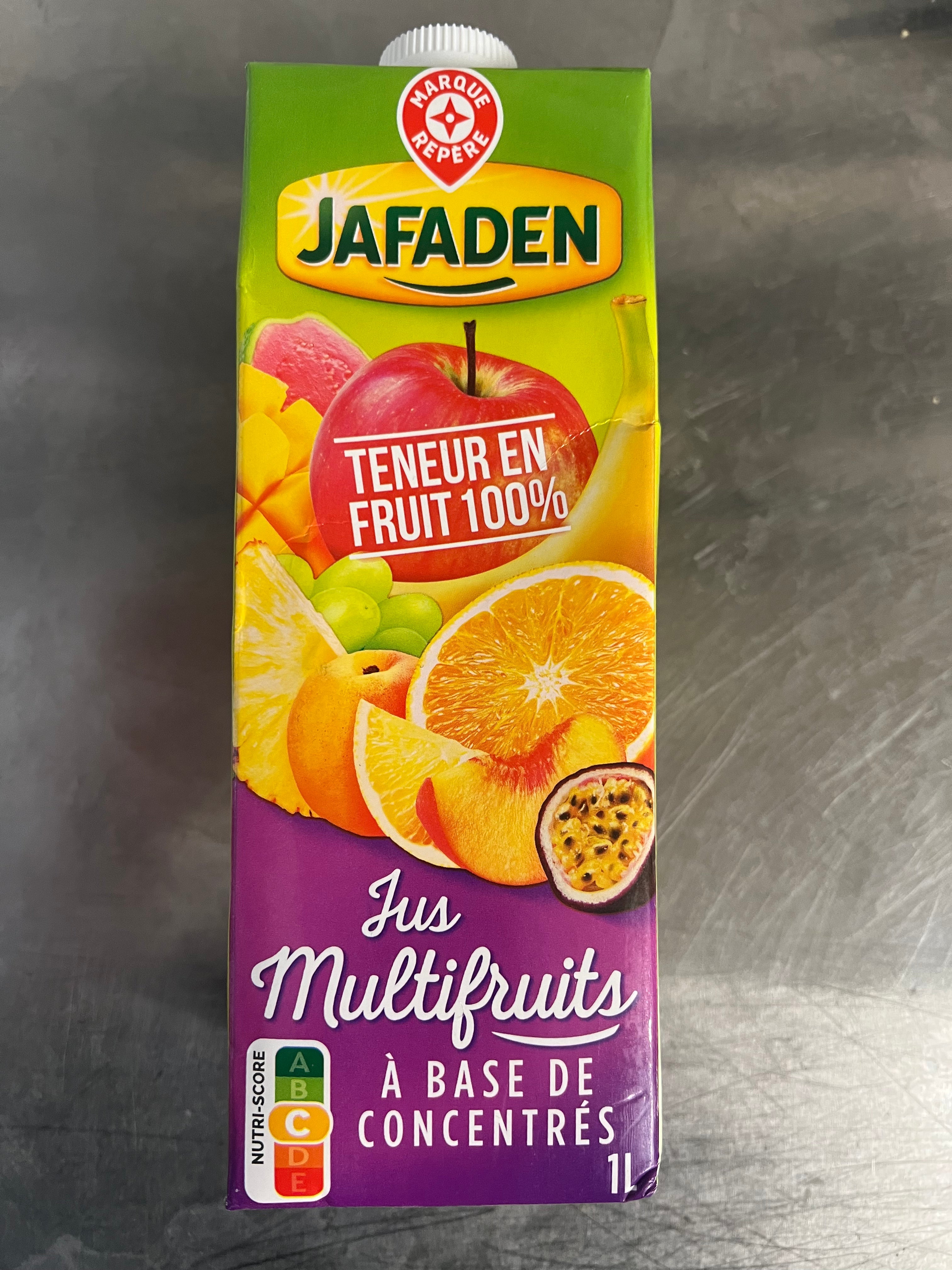 Jus multifruits