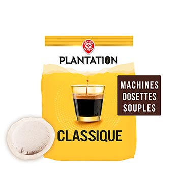 Dosettes café Plantation Classique - x36 - 250g