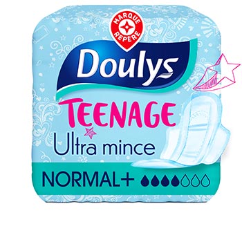 Serviettes Doulys Normal+ Teenage - x14