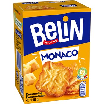 Crackers Belin Monaco Emmental 110g