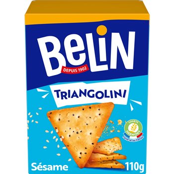 Crackers au sésame Triangolini Belin 110g