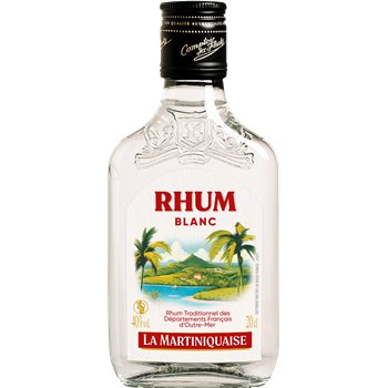 Rhum blanc La Martiniquaise 40° 20cl