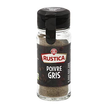 Poivre gris moulu Flacon - 36g