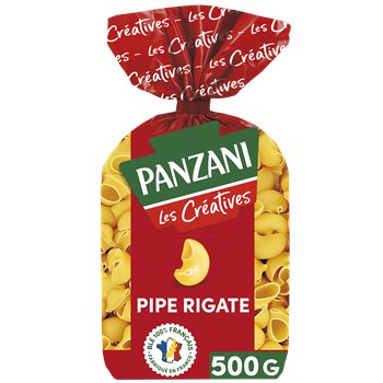Pâtes Pipe Rigate Panzani 500g