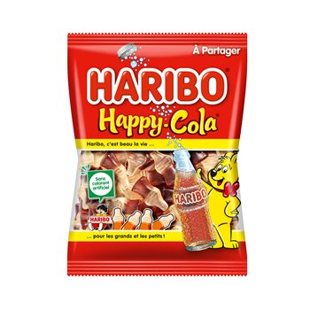 Happy Cola Haribo Sachet bonbons - 300g