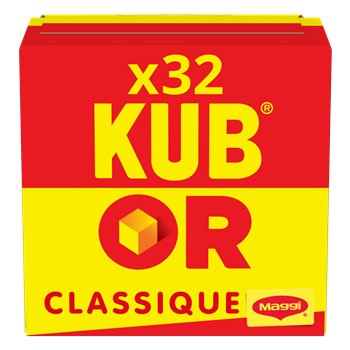 Bouillon Kub Or Maggi 32 cubes - 128g