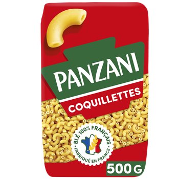 Pâtes Coquillettes Panzani 500g