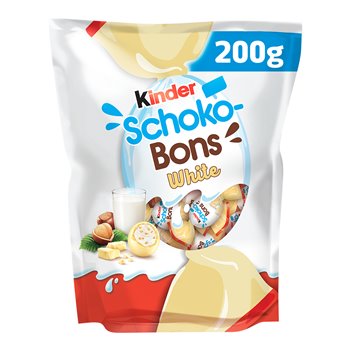 Bonbons KINDER Schoko-Bons Chocolat blanc - 200G