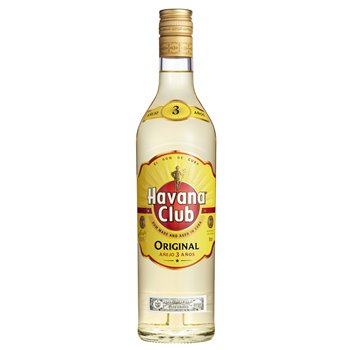 Rhum Havana Club 3 ans 37,5% vol - 70cl