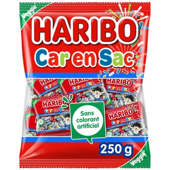 Bonbons Haribo Réglisse Carensac - 250g