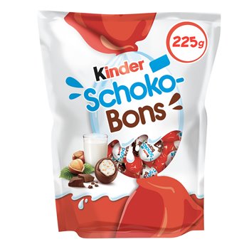 Bonbons KINDER Schoko-Bons Chocolat au lait - 225G