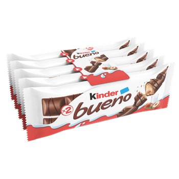 Barres Chocolatées KINDER BUENO Chocolat au Lait x5 - 215g