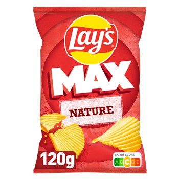 Chips ondulées nature Lay's Sel - 120g