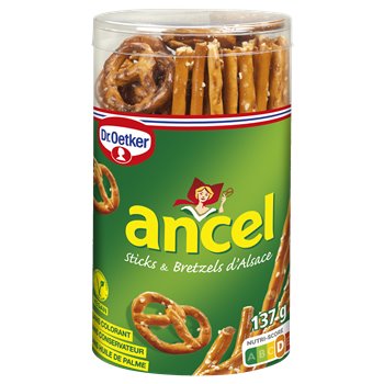 Biscuit apéritif ancel Sticks Bretzels - 137g