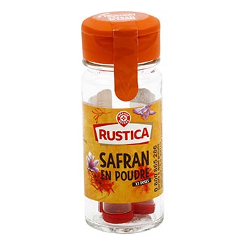 Safran poudre Rustica 3 doses de 0,1g