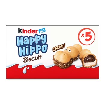 Biscuits Kinder Happy Hippo Au lait et au cacao - 103,5g