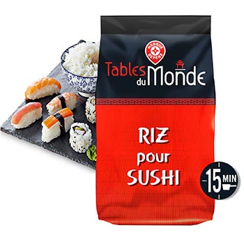 Riz sushi Table du monde 500g