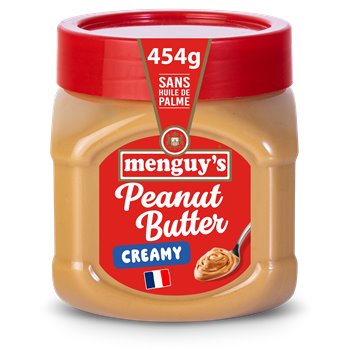 Beurre de cacahuètes Menguy's Creamy - 454g