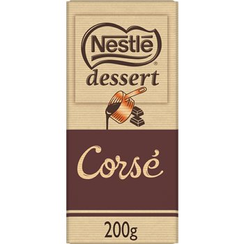 Chocolat Pâtissier Nestlé Dessert - Noir corsé - 200g