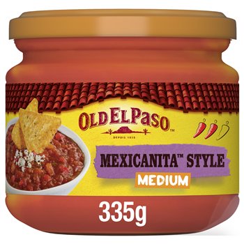 Sauce apéritif Old El Paso Mexicanita medium - 335g