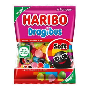 Dragibus Soft Haribo Sachet bonbons - 300g