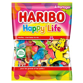 Happy Life Haribo Sachet bonbons - 275g