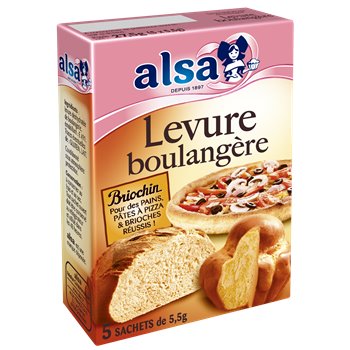 Levure boulangère Alsa Briochin - x5 - 27.5g