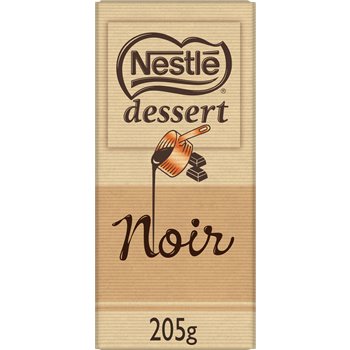 Chocolat Pâtissier Nestlé Dessert : Noir - 205g