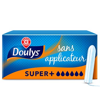 Tampons digitaux Doulys Super+ x24