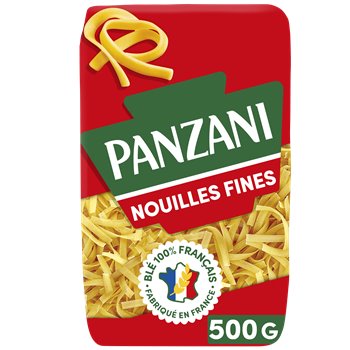 Pâtes nouilles fines Panzani 500g