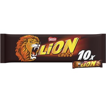 Barre Chocolat au Lait Lion x10 barres - 420g