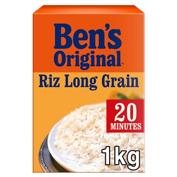 Riz Long grain Ben's original Vrac 20mn - 1kg