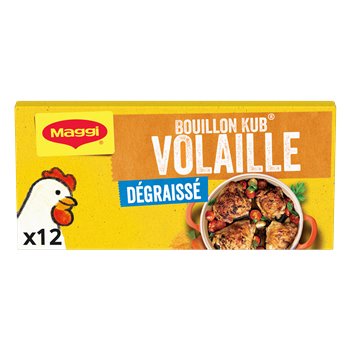 Bouillon Cube Maggi Volaille - Degraissé - 120g