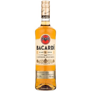 Rhum ambré Bacardi Carta Oro 37,5° - 70cl