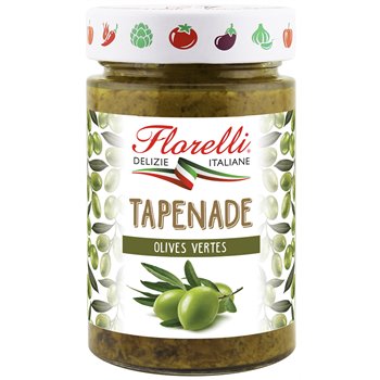Tapenade d'Olives vertes Les Tartinables Florelli 190g