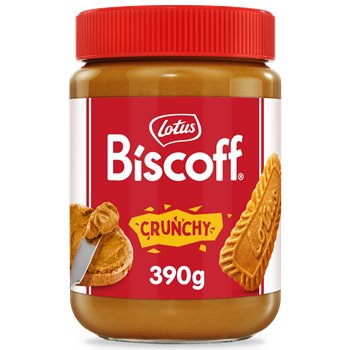Pâte à tartinerLotus Speculoos crunchy Biscoff 390g