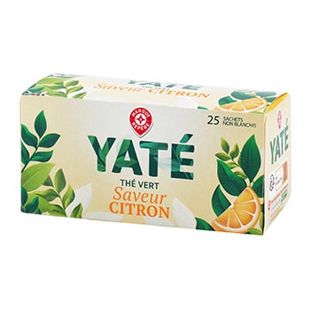 Thé vert citron Yate x25 - 37,5g