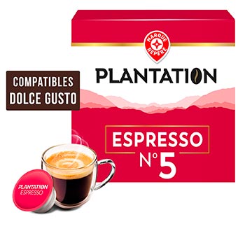 Capsules café Plantation Espresso n°5 - x16 - 92g