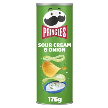 Chips Tuiles Pringles Crème et Oignon - 175g